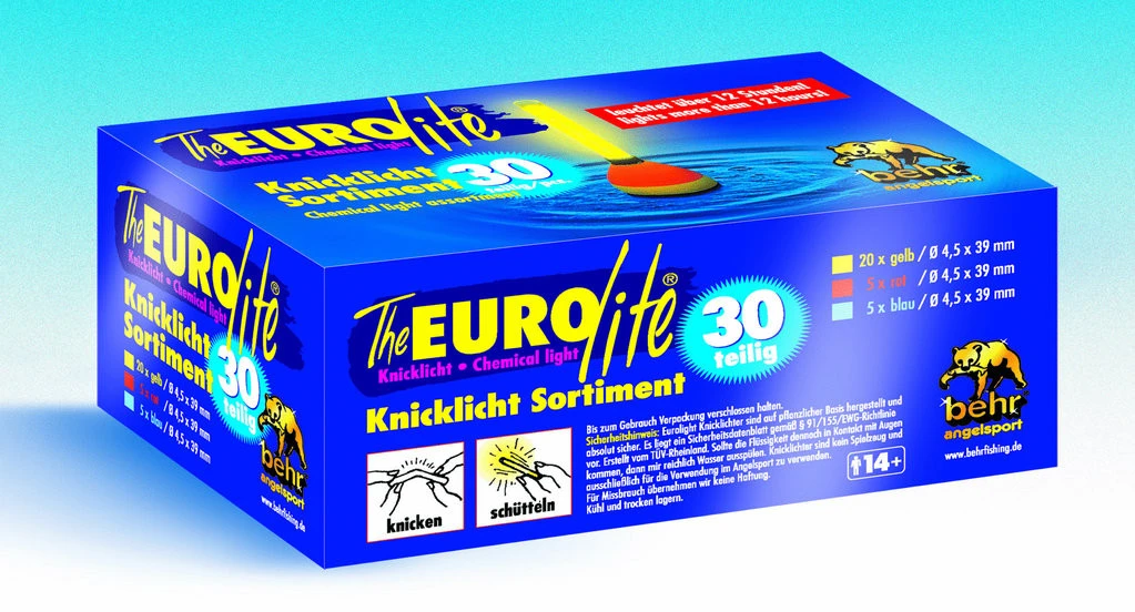 Behr Knicklicht Sortiment-Box 30-teilig 4 Behr Knicklicht Sortiment-Box 30-teilig – Bild 2