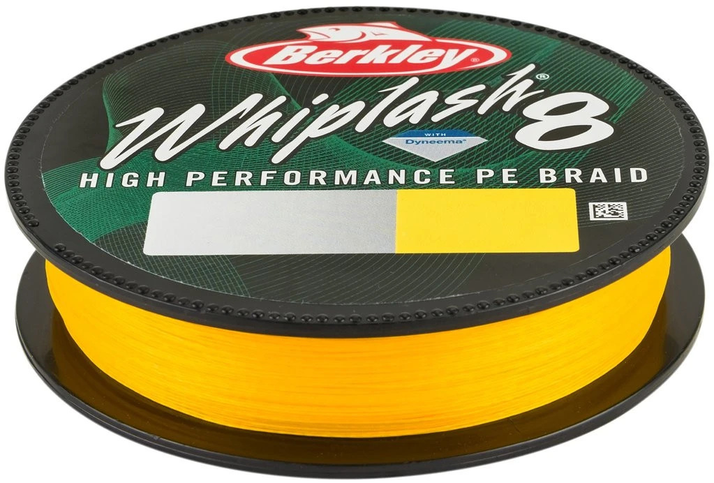 Berkley Whiplash 8 - Green - Yellow - Transparent 150m 3 Berkley Whiplash 8 - Green - Yellow - Transparent 150m