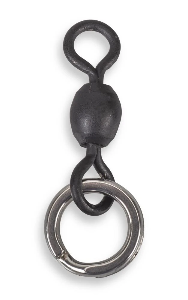Aquantic Power Splitring Swivel - Wirbel Mit Sprengring 3 Aquantic Power Splitring Swivel - Wirbel Mit Sprengring