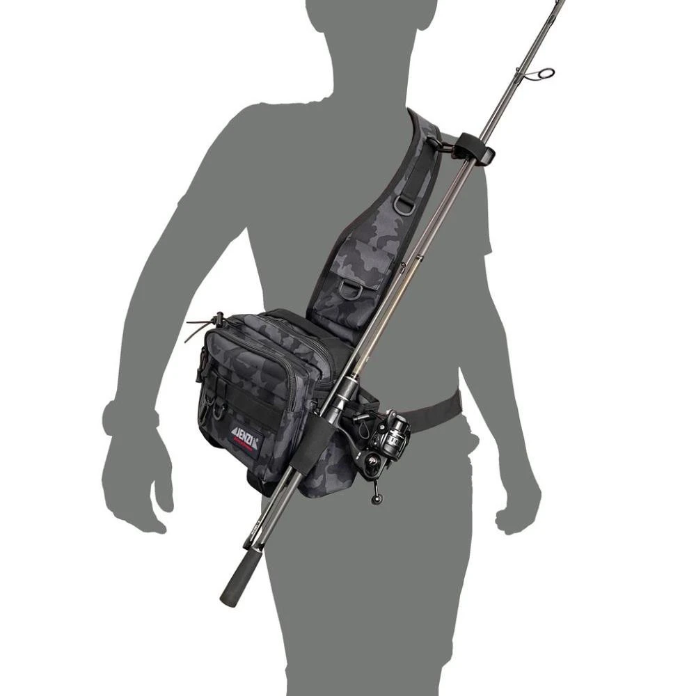 JENZI Camou Sling Bag Schultertasche 4 JENZI Camou Sling Bag Schultertasche – Bild 2