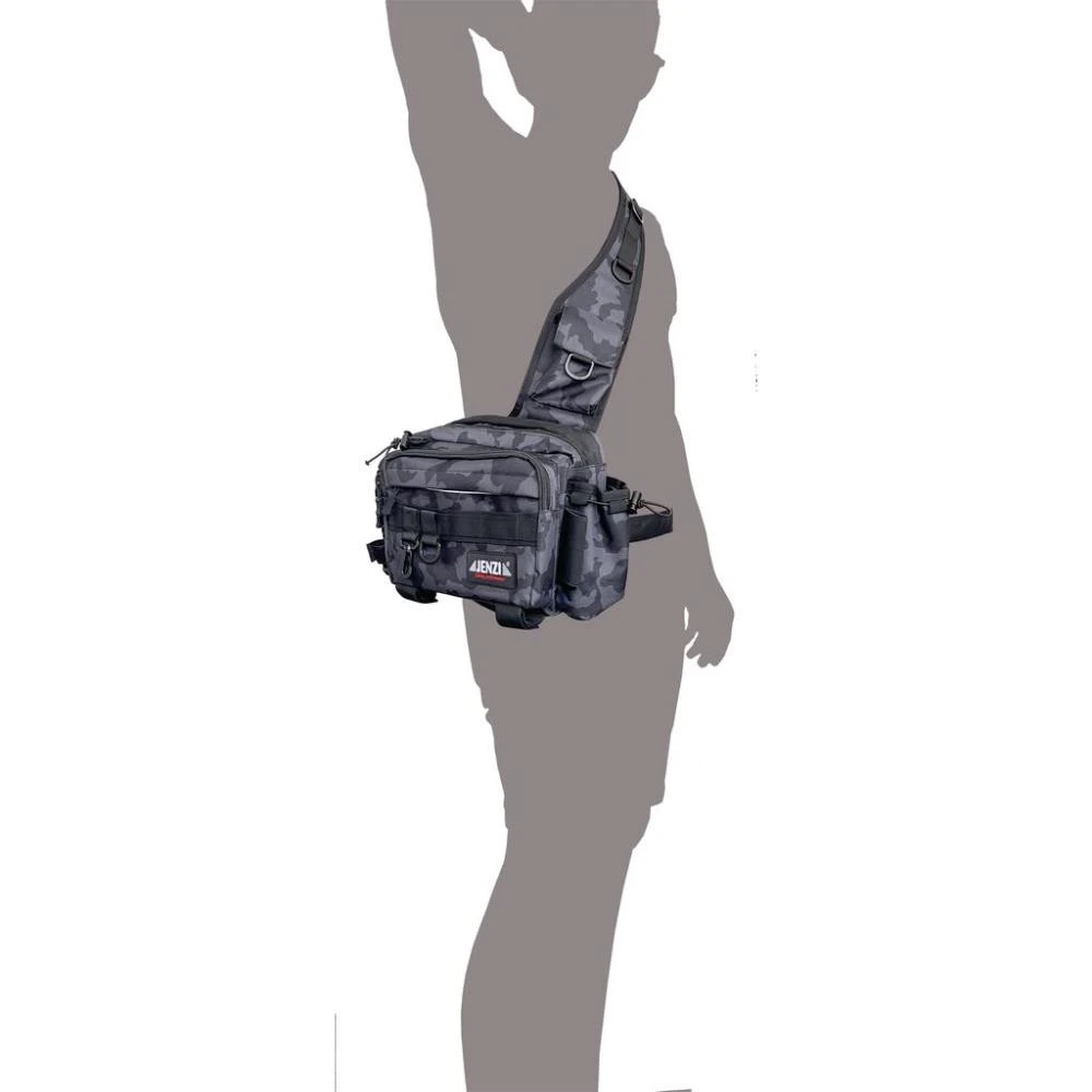 JENZI Camou Sling Bag Schultertasche 5 JENZI Camou Sling Bag Schultertasche – Bild 3