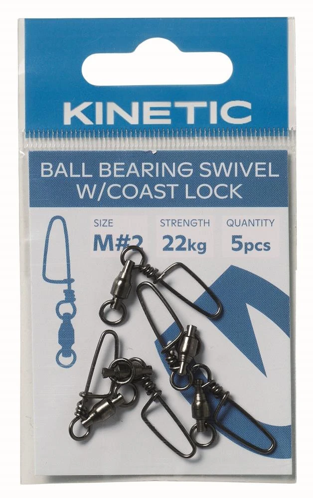 Kinetic Ball Bearring Swivel W/Coast Lock 4 Kinetic Ball Bearring Swivel W/Coast Lock – Bild 2