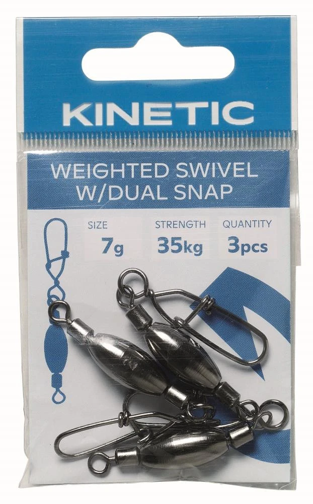 Kinetic Weighted Swivel W/Dual Snap 4 Kinetic Weighted Swivel W/Dual Snap – Bild 2