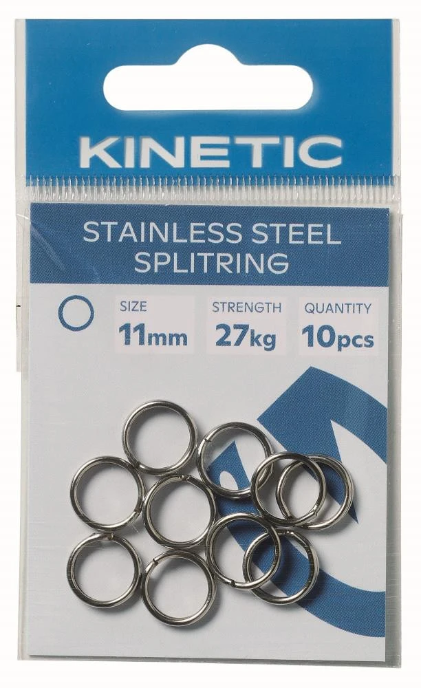 Kinetic Stainless Steel Splitring - Sprengringe 4 Kinetic Stainless Steel Splitring - Sprengringe – Bild 2