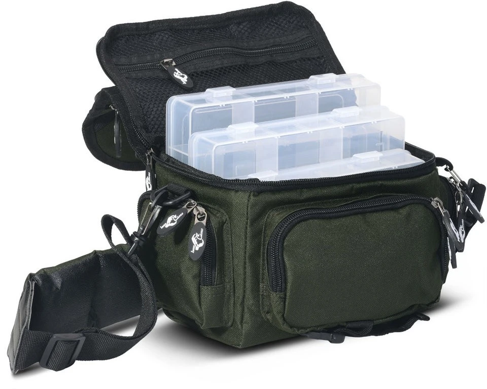 Iron Claw Buddy Bag Zubehörtasche Inkl. 3 Boxen 4 Iron Claw Buddy Bag Zubehörtasche Inkl. 3 Boxen – Bild 2