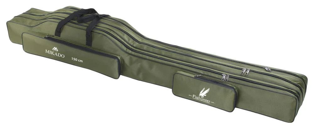 MIKADO Rutenfutteral Grün 3 Fächer 3 MIKADO Rutenfutteral Grün 3 Fächer