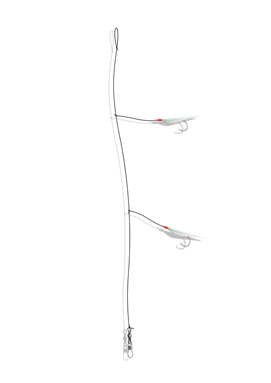 Zebco Circle Hook Heringsvorfach Mit Echter Fischhaut 5 Zebco Circle Hook Heringsvorfach Mit Echter Fischhaut – Bild 3