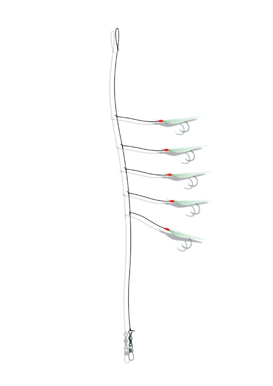 Zebco Circle Hook Heringsvorfach Mit Echter Fischhaut 7 Zebco Circle Hook Heringsvorfach Mit Echter Fischhaut – Bild 5